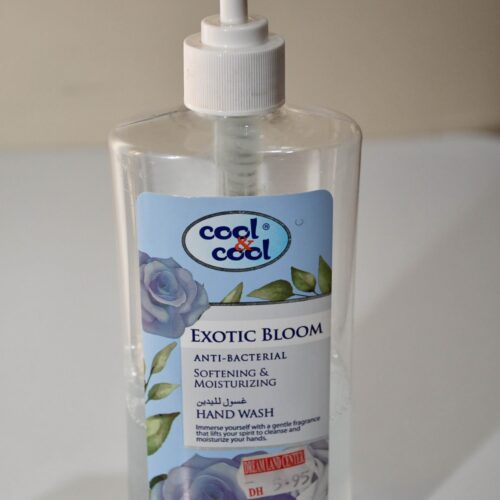 Cool & Cool Exotic Bloom Anti-Bacterial Hand Wash (500ml Bottle)