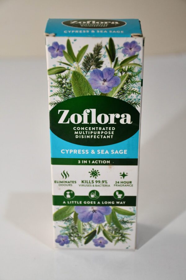 Zoflora Cypress & Sea Sage Concentrated Multipurpose Disinfectant (250ml)