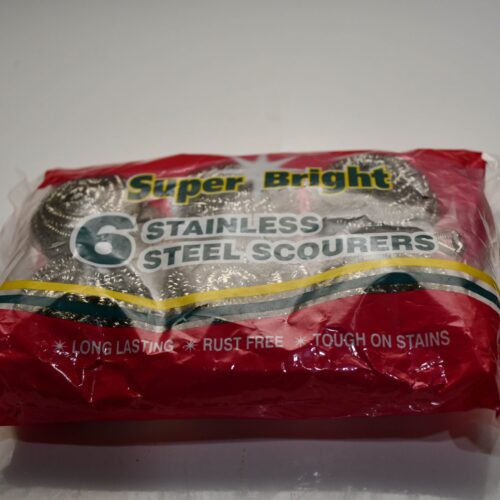 SUPER BRIGHT STANLIESS STEEL SCOURERS